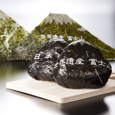 富士山ドーン!! 海苔