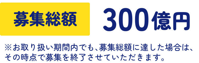 募集総額 200億円