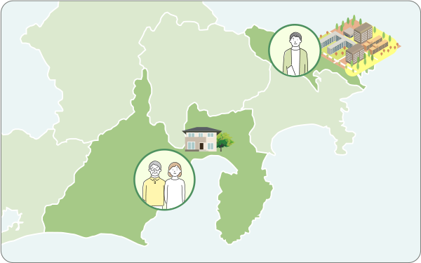 進学による県外での一人暮らしも安心！全国の信用金庫で利用できます。